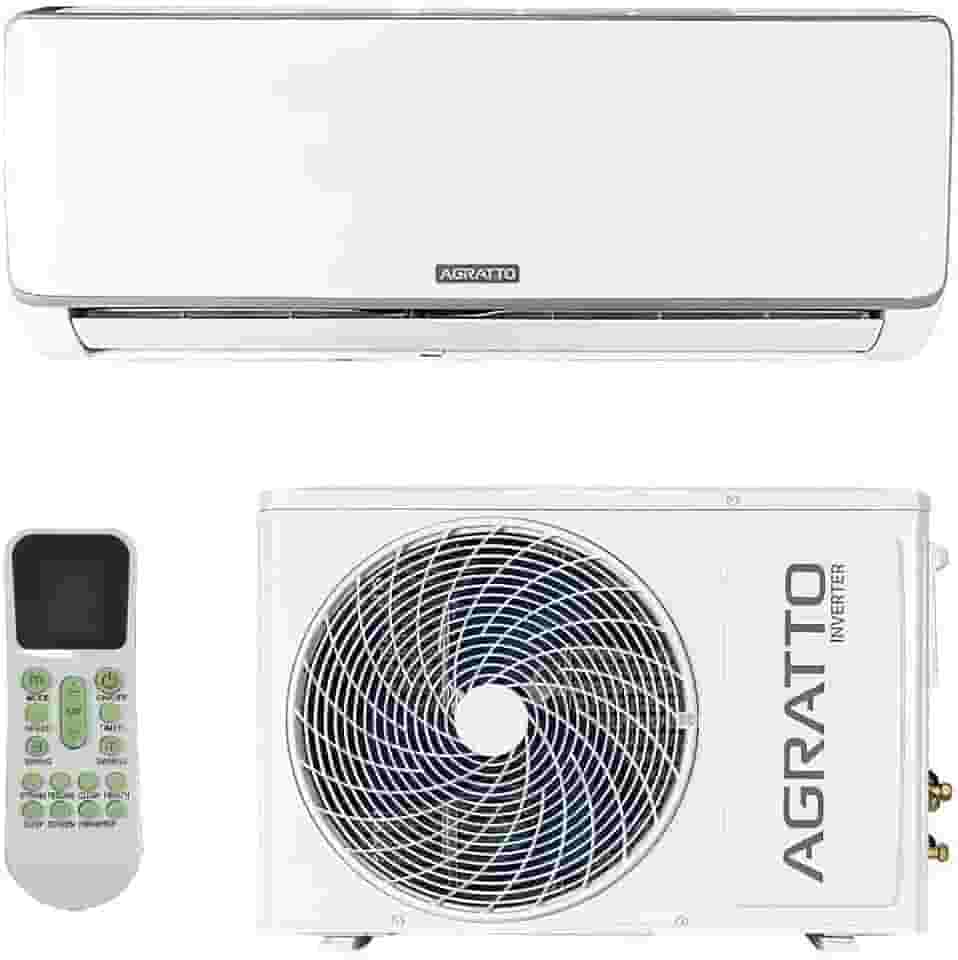 Ar Condicionado Split Agratto Hi Wall Neo Inverter 9.000 Btu/h Quente e Frio Monofásico Branco ICS9QF-02-220V