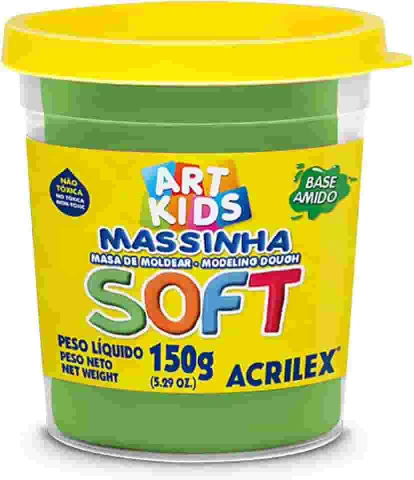 Massa de Modelar Soft Acrilex Verde 150 g