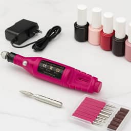 Lixa de Unha Elétrica Profissional Multiuso – Lixadeira e Polidor para Manicure e Pedicure