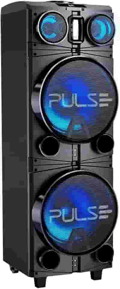 Caixa de Som Torre Storm 10Pol. 1500W RMS BT/AUX/USB/TWS/FM Pulse - SP514