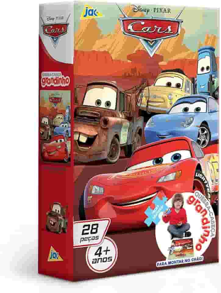 Toyster - Quebra Cabeça: Carros - 28 peças - Disney - JAK