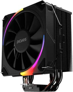 Cooler para Processador Pcyes Frost Pulse ARGB Black Vulcan - TDP 180W - PEFPARGBBV