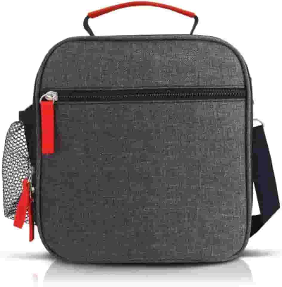 Lancheira Térmica Escola Marmita Junior (Preto)