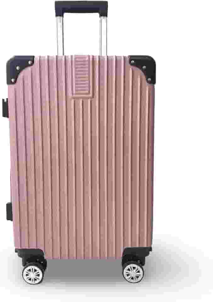 Mala de Viagem Padrão Bordo, 10kg, 4 Rodas Giratórias 360°, Rodinhas Duplas (ROSE)