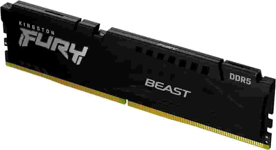 Memória Desktop Gamer Kingston Fury Beast - 8GB, DDR5, 5200MHz