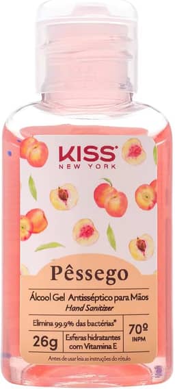 Álcool em Gel - Pessego, KISS NEW YORK