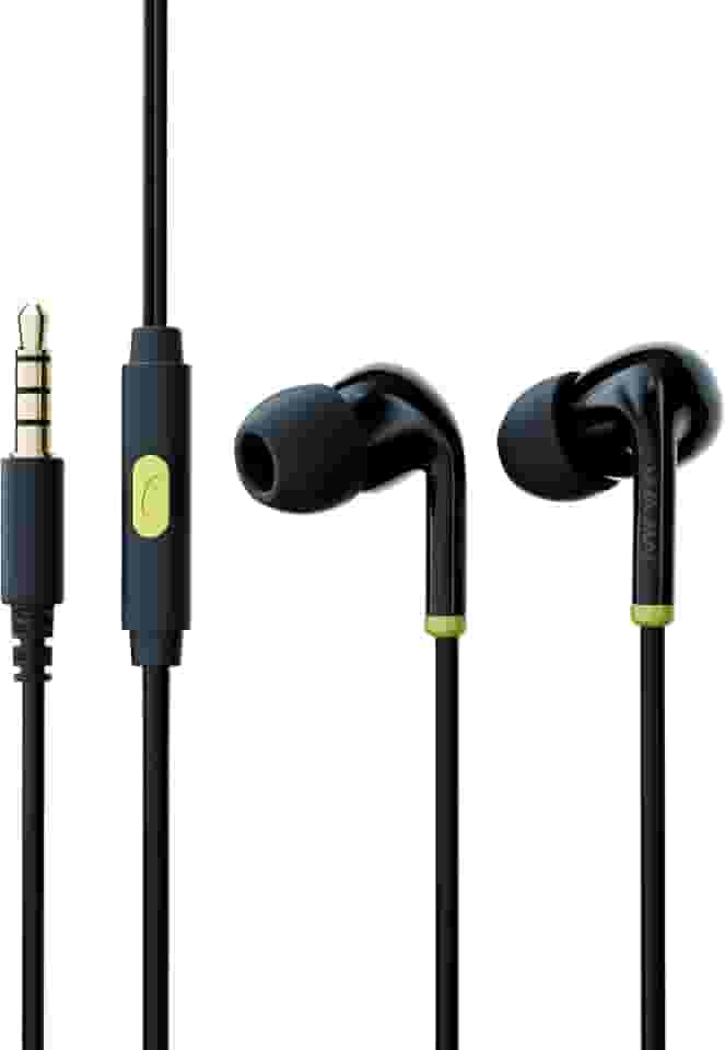 WAAW by ALOK Fone de Ouvido VIB 100EW com Fio de 1,2 Metros, Intra-Auricular, Microfone Integrado, Controle Multifunções