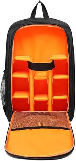 Mochila Fotográfica Grande para Câmera DSLR Tripé Lente Flash Acessórios e Laptop Notebook Fotógrafo Profissional ITWO