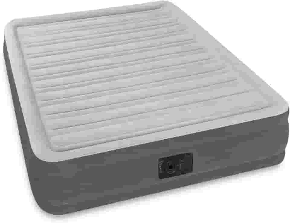 Colchão Elevado Veludo Conforto Dura-beam Casal (c/ Bomba Elétrica Embutida 220/240v) Intex