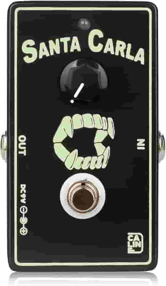 Caline Pedal de Efeito de Guitarra Cp-514 Santa Carla Boost, Mini Pedal Booster com True Bypass