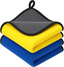 Kit 2 Panos de Microfibra Automotivo 600 GSM 30×40 cm Ultra Macio, Super Absorvente, Sem Riscar, Para Carro, Moto e Limpeza Geral.