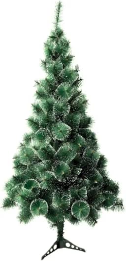 Árvore De Natal 1,50cm Pinheiro Luxo Nevada 360 Galhos Cheia Resistente Tradicional Verde Premium
