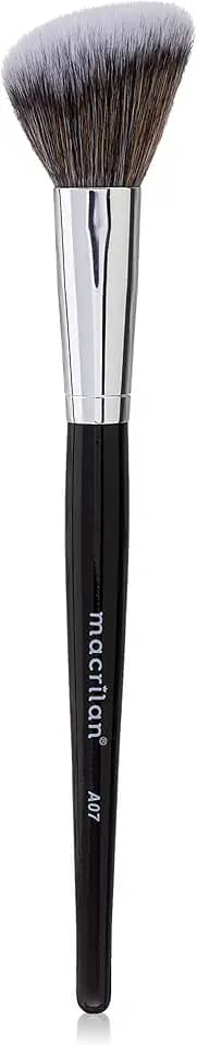 Pincel profissional angular para blush - Linha A - A07, Macrilan