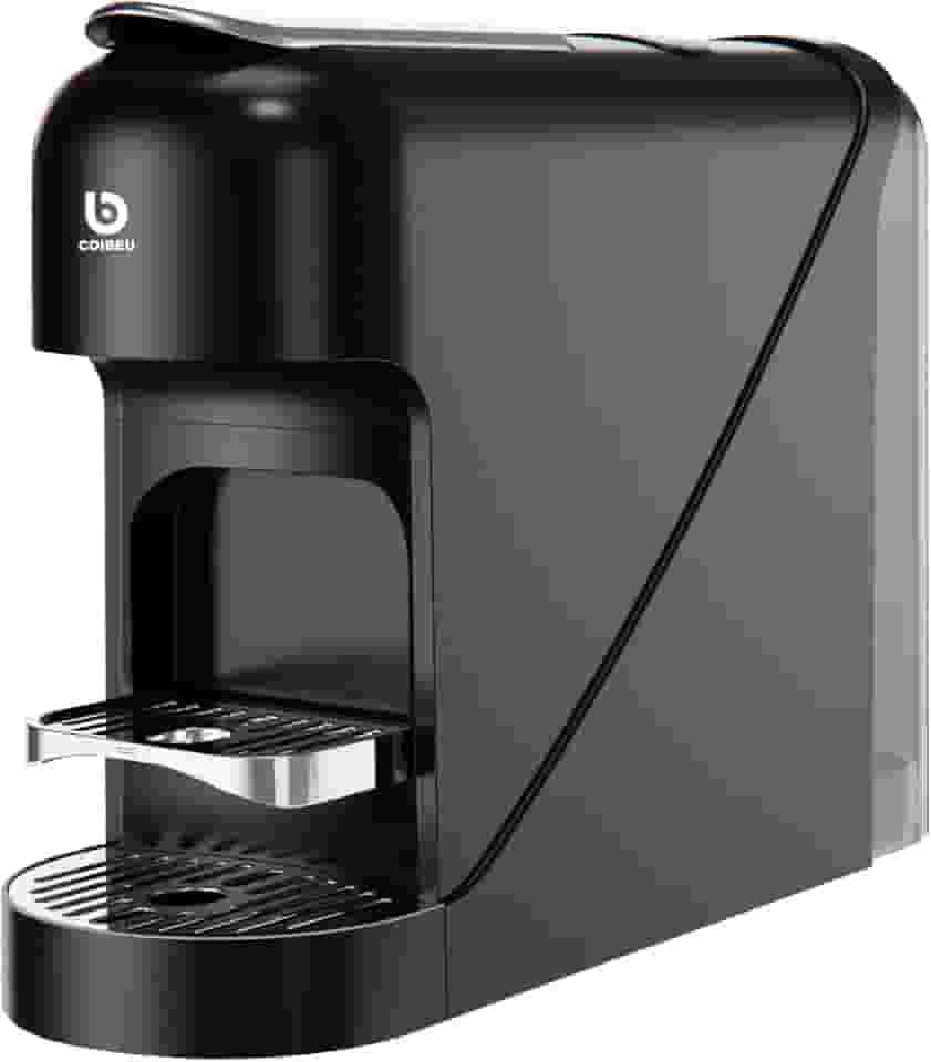 Máquina de Café em Cápsulas Automática, 20 Bar, Extração por Um Toque, Reservatório de Água 900ml, 1300W