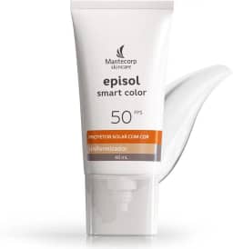 Protetor Solar Episol Uniformizador Smart Color Fps 50 – 40g – Cobertura Alta e Proteção UVA/UVB – Uniformiza o Tom e Disfarça Imperfeições – Mantecorp