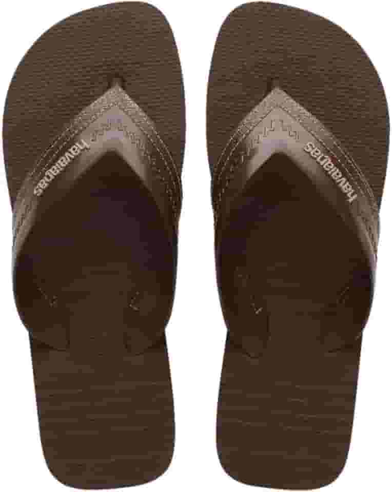 Chinelo Havaianas Hybrid BE Tira Larga Sola Reforçada Dia a dia Casual Moda (CAFE/CAFE, BR, Adulto, Faixa Numérico, 41, 42)