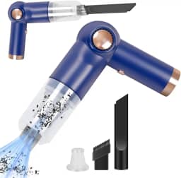 5000Pa Potência de Aspiração, Aspirador Portatil, Mini Aspirador de Pó, Sem Fio, Aspirador para Carro, Portatil Automotivo, 37-110V, 80W, 120Hz