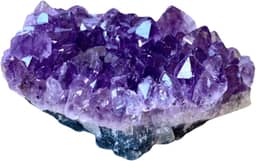 Ametista Bruta Grande Pedra Natural 7 Chakras 500g Cristais Naturais Drusa de Ametista para Cura, Equilíbrio Energético, Meditação e Harmonização dos Chakras - Pedras Naturais Brasileiras