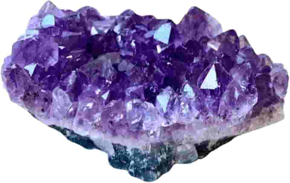 Ametista Bruta Grande Pedra Natural 7 Chakras 500g Cristais Naturais Drusa de Ametista para Cura, Equilíbrio Energético, Meditação e Harmonização dos Chakras - Pedras Naturais Brasileiras