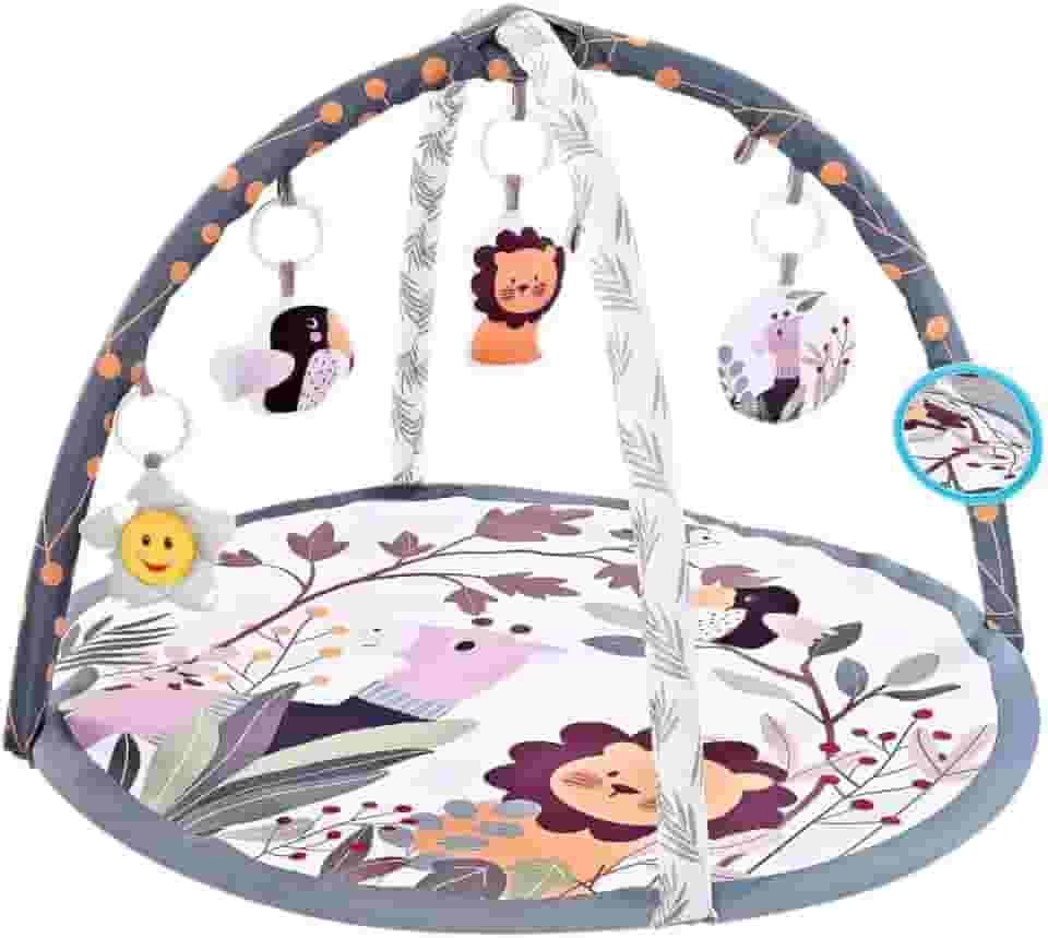 Maxi Baby Tapete Ginásio Atividades Bebê C/Luz e Musica Zoo