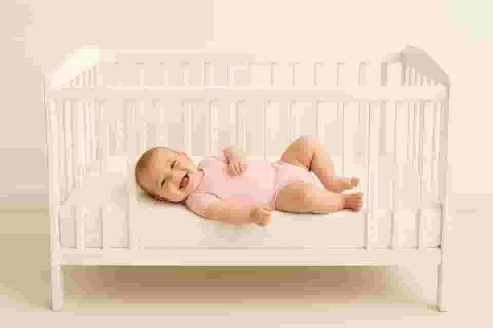 Colchão Bebê Infantil Impermeável Berço Americano 130cm x 70cm Lino Flex