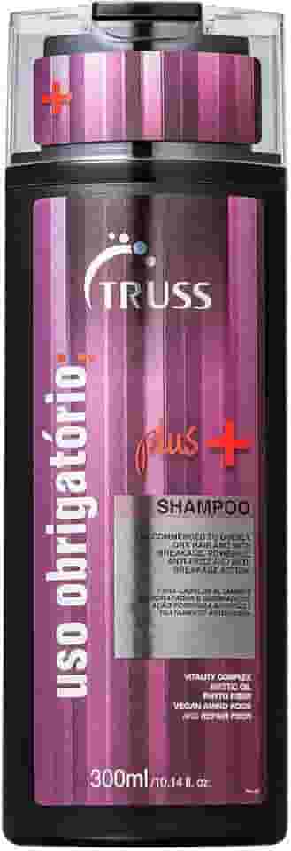 Truss Shampoo Uso Obrigatório Plus | Reparação e Fortalecimento para Cabelos Fragilizados | 300ml