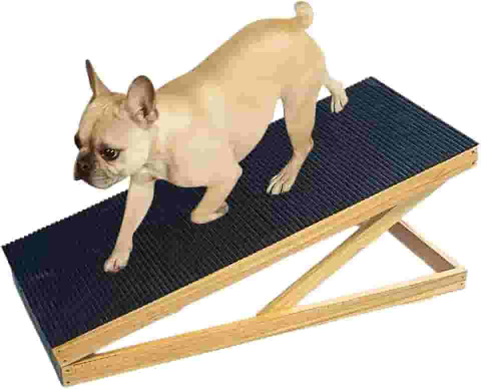 Rampa Pet Cachorro Antiderrapante 3 Níveis Regulável 70 Cm