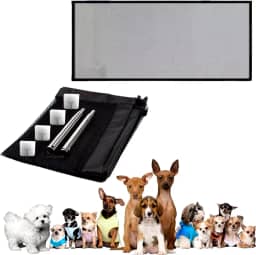 Tela Protetora Para Cães Pets Gatos Cachorros Porta Cercado Divisória Rede De Proteção Criança Parede Pet Porte Pequeno