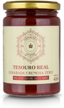 Goiabada Cremosa Zero 400G Tesouro Real