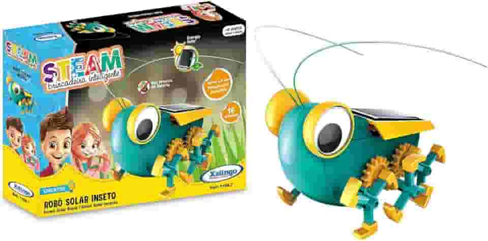 Steam Educativo Robô Solar Inseto Xalingo