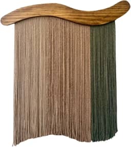 Painel Macramê Onda Decoração Parede Boho Chic