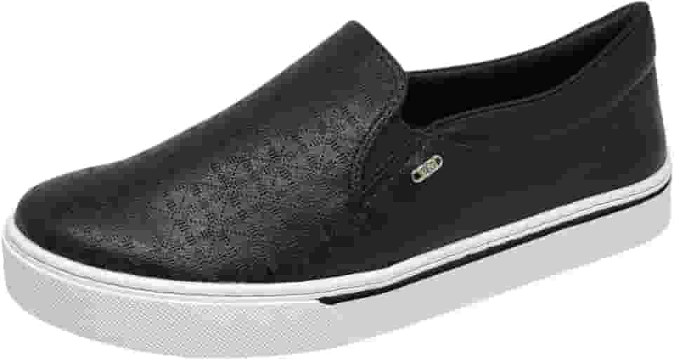 Tênis Feminino Slip On Flexivel Acolchoado Via Marte