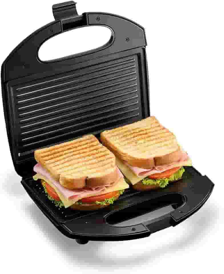 Sanduicheira Brunch Time 2 em 1 Elgin Sanduicheira e Grill Antiaderente Preta 110V