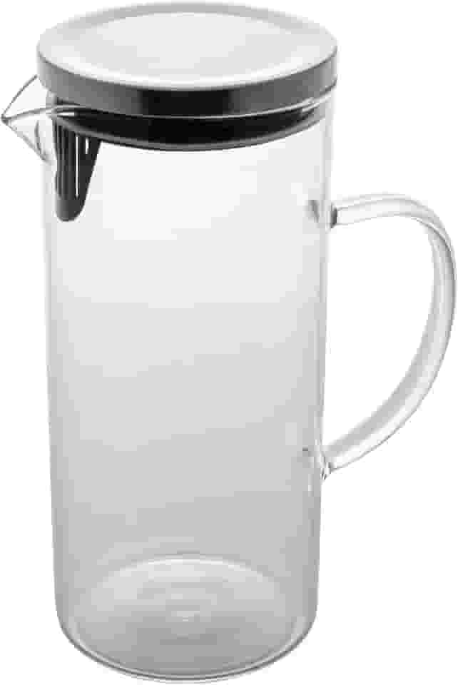 WOLFF - Jarra de Vidro Borossilicato com Tampa 1,5L