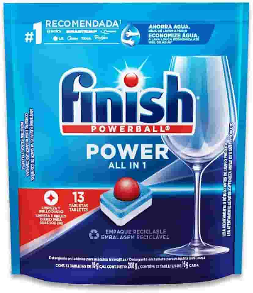 Finish Detergente para Lava Louças em Tablete 13 unidades