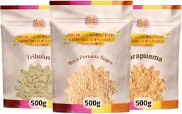 Kit Performance Masculina, Maca Peruana, Trib. e Marapuama | Ca.Nuts