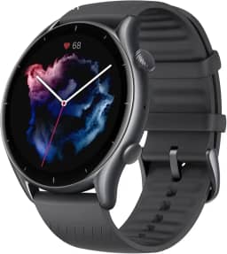 Novo amazfit gtr 3 GTR-3 gtr3 smartwatch 1.39 "amoled display alexa built-in gps monitoramento de saúde relógio inteligente para android ios (Black)
