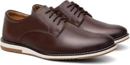 Sapato Social Masculino Em Couro Oxford Casual Confortável