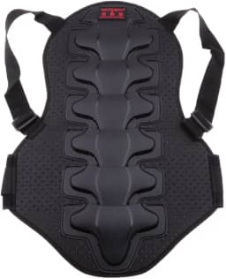 Motorcycle Vest Chest Back Protector Vest Protector for Riding Cycling Skating Skiing Scooter Blackcoding/1083