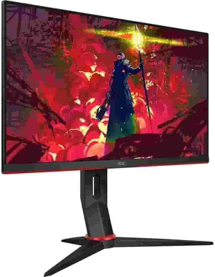AOC, 24G2/BK, Monitor Gamer Hero 24' 144Hz IPS 1ms AMD FreeSync 24G2, COR PRETA/VERMELHA