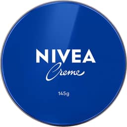 NIVEA Creme Lata - Hidratação profunda para as áreas mais ressecadas como cotovelo, calcanhar, joelho, mãos e pés, também protege do frio e cuida da pele tatuada - 145g