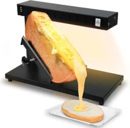 Raclette Quesera Melter comercial elétrica bancada de queijo Raclette para cozinha restaurante