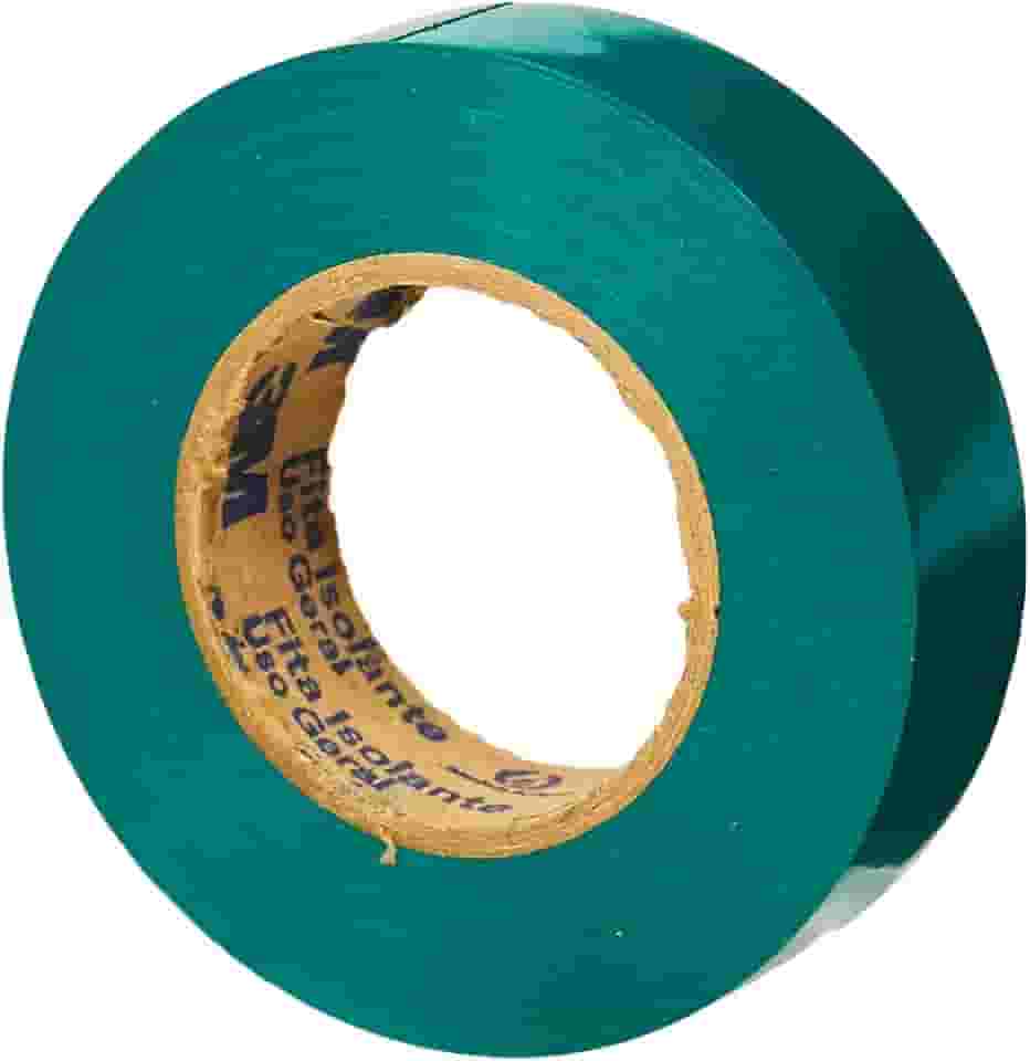 3M, Fita Isolante Imperial, Verde, 18mm x 20m