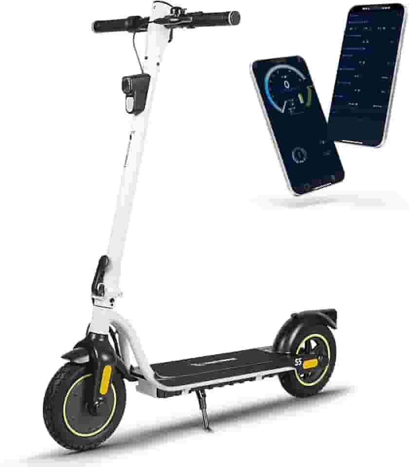 HONEYWHALE S5 Patinete Elétrico Adulto, 450W Scooter Eletrica, 32 km/h Velocidade Máxima, 22 km de Autonomia Máxima, Patinete Juvenil com Controle por aplicativo Bluetooth (36V 7.8AH)