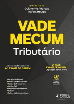 Vade Mecum Tributario 44 Exame De Ordem - 18 Edição 2025 Juspodivm