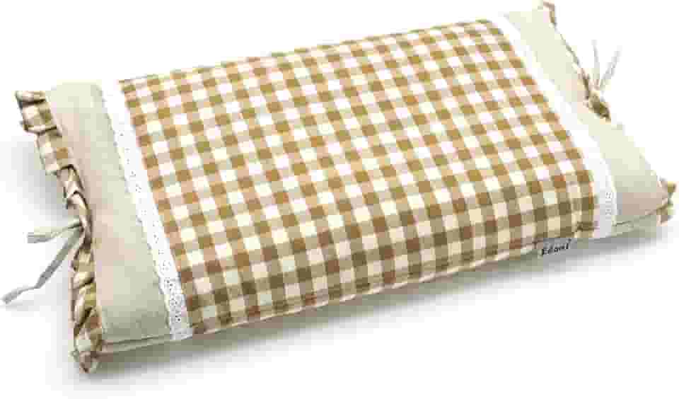 Edomi Travesseiros de trigo sarraceno para dormir, travesseiro de pescoço ajustável cascos de trigo sarraceno preenchidos com capa de travesseiro suporte de pescoço para dorminhocos nas costas e