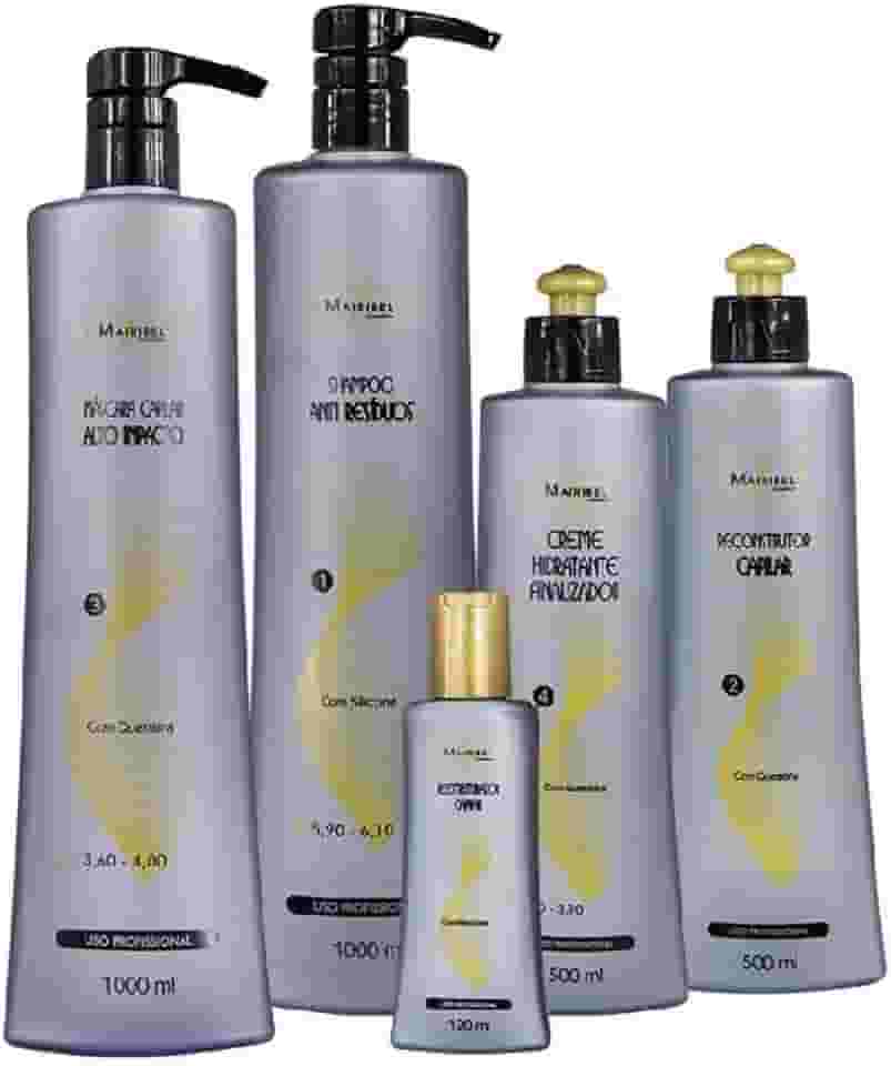 Kit Cauterização E Reconstrução Capilar Mairibel Cosméticos