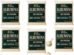 Albumina CP Ovos - 80% Proteína - Suplemento Natural 3kg