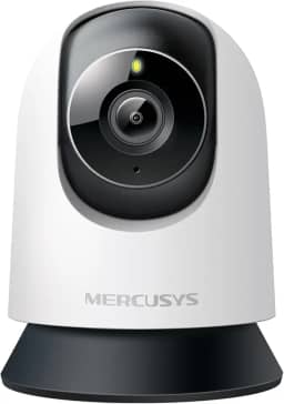 MERCUSYS MC210 2K 3MP, Com tecnologia TP-Link, Câmara interior Wi-Fi, Visão noturna, áudio bidirecional, Deteção de movimento/notificações/alarme, Zona de privacidade, Suporta microSD até 512G