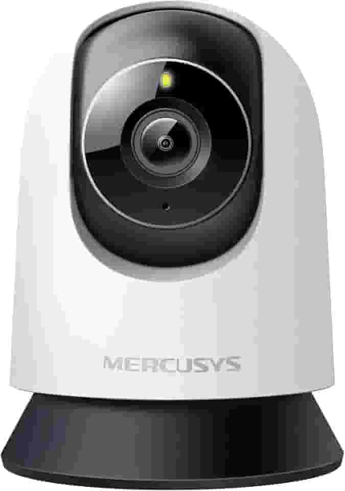 MERCUSYS MC210 2K 3MP, Com tecnologia TP-Link, Câmara interior Wi-Fi, Visão noturna, áudio bidirecional, Deteção de movimento/notificações/alarme, Zona de privacidade, Suporta microSD até 512G